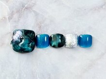 ディースタイル ネイルスタジオ(d-style)/【フット】アート定額¥11000