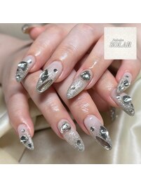 キラキラ☆韓国ネイル
