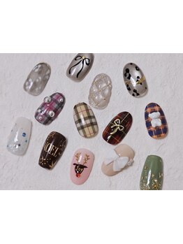 手描きアートが得意なサロン