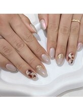 ザ バーム 船橋店(THE BALM)/ニュアンスネイル/冬ネイル