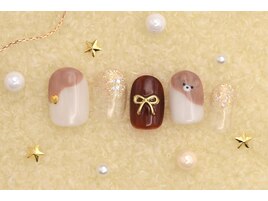 6000円　くまアート　チョコ