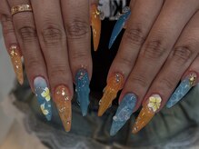 リラスタイル(RELA STYLE)/blue × orange