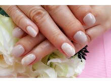 プルミエ ネイル(Premier Nail)/ヌーディカラー☆大理石風ネイル