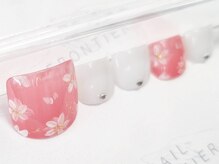 ネイルフロンティア 吉祥寺(NAIL FRONTIER)/春フラワーフット8980円～
