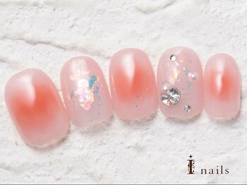 アイネイルズ 横浜WEST店(I-nails)/チークワンホンVカット8480円