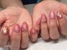 【Hand】初回付け替え半額★ワンカラー+アート4本