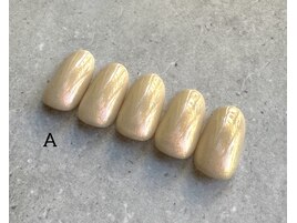 シンプルネイル/ホワイトネイル