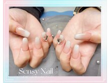 センシー ネイル スタジオ(Sensy Nail Studio)/大人気のベイビーブーマーネイル