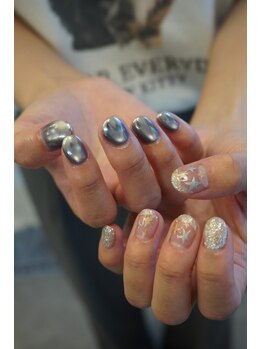 アイアンドネイルバイエスクローゼット(eye&nail by S CLOSET)/ミラーグラデーション