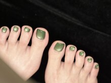 アース コアフュールボーテ 高岡店(EARTH coiffure beaute)/フットマグネットネイル