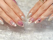 モアナ(Moana)/クリスマスネイル