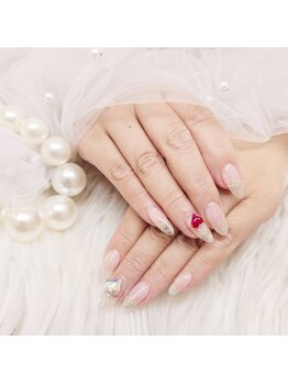 ルノン(Lunon)/韓国ジェル×ラメグラ