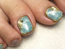 オーラリー ネイル アート メゾン(ORRERY nail art maison)/フット / 大理石
