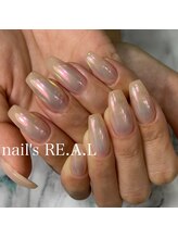 ネイルズリアル 倉敷(nail's RE.A.L)/オーロラネイル