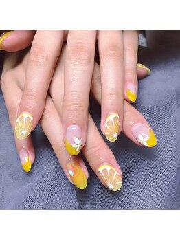 ネイルサロン リン(Lin)/人気デザインレモン