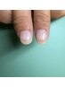 【自爪育成】☆クリアジェルの施術☆深爪等でお悩みの方はこちら♪オイル付き