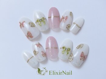 エリクサーネイル 長堀橋(Elixir Nail)/定額cやり放題/クーポン使用