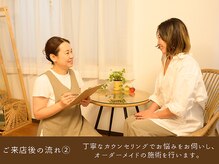 マハナガーデン(Mahana Garden)/ご来店後の流れ２