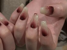 フィロンネイル 本町店(filonnail)/持込90分：いちじくネイル