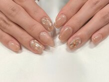 ブラン(BLANC)/キラキラハートネイル