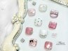 【夏おすすめ♪】FOOT定額ワンホンネイル (初回オフ無料)￥10,000⇒￥8,900
