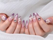 ピンクワンホンネイル