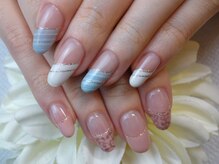 ネイルサロンケイ ヴァリエ(K Varier)/35 ストライプ・ツタ