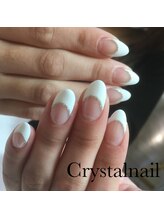 クリスタルネイル ボンベルタ橘店(CRYSTAL NAIL)/フレンチネイル