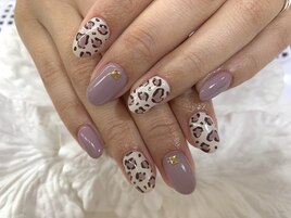 【小野】秋のレオパードネイル★