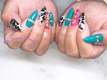 アン ジョーヌドラゴ/【ロングネイル】ホイルネイル