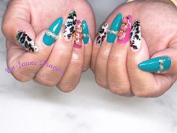 アン ジョーヌドラゴ/【ロングネイル】ホイルネイル