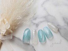 ワイネイル(Y.nail)/さわやかマグネットデザイン