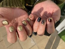 ランテテスマッジ(Rantete smudge)/ミラーネイル