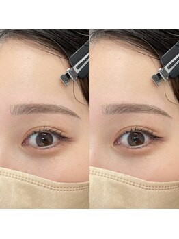 ビューステージ アイブロウサロン 博多/平行アーチ眉♪