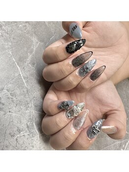 チャイ 大阪上本町店(chai)/ブラックネイル