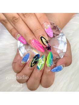 ノイド(noid)/サマーネイル/ヤシの木