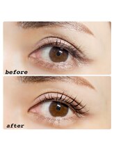 マホラ 北島店(mafola)/ブラックティント×まつ毛パーマ