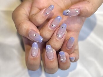 リムピッド 獨協大学前店(Limpid)/マグネットグラデーションネイル