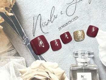 11月 フット ワンカラー2