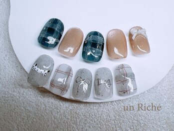 アンリッシュ 新宿東口店(un Riche)の写真/【サンプル800種類以上】ニュアンス等ショートネイルならではのデザイン多数♪定額7700円コ-スが人気[新宿]
