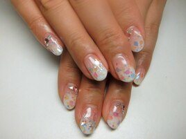 カラグラ＋ラメホロのせ