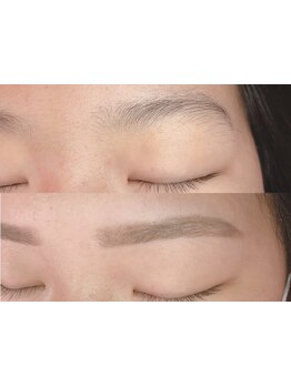 アイブロウメニューがあるサロン