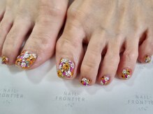 ネイルフロンティア 吉祥寺(NAIL FRONTIER)/カラフルフラワー11980円