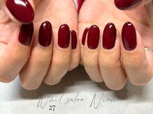 ニーナ(27)/トレンドのボルドーネイル