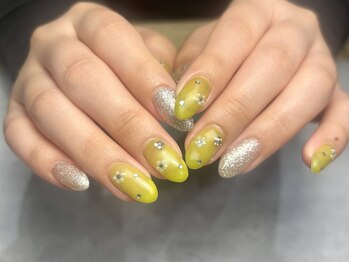 マニネイルケア なんば店(maninail CARE)/お花ネイル