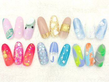 ネイルエイム(Nail eim)の写真/何度でも利用できる!<平日16時まで限定4本アート¥5980>理想のデザインがきっと見つかる◎付け替えオフ無料!