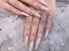 人気2位【初回オフ込】透明感カラーorマグネット/2色okチップ長出し￥7000