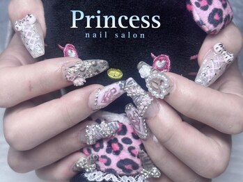 プリンセス(Princess)の写真/【梅田中崎町/ゴテゴテ系★激かわ★ネイルサロン】持ち込みネイルであなた1番のお気に入りネイルを叶える◇