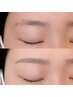 眉カラーセット★【メイク付き・アイブロウWAX】間引きなし