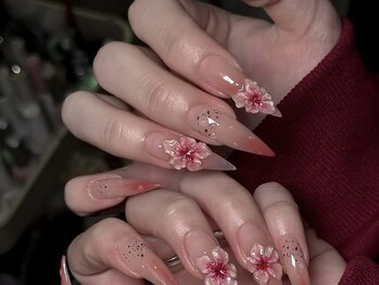 ミュウミュウ(miumiu)/春ネイル